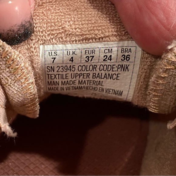 New Skechers Active Avenue Sneakers - Size 7 - Pale Pink - Picture 8 of 9